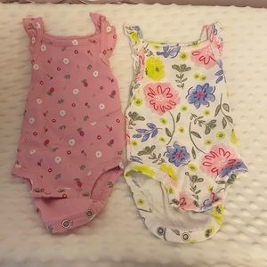 0-3 month tank top onesie